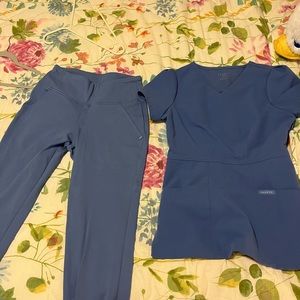 Jaanuu ceil blue tulip top